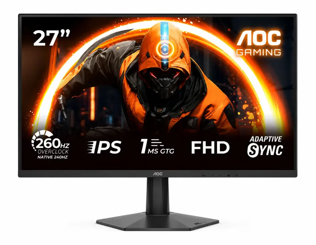 Monitor AOC 27G50Z 27" FHD 260Hz Fast IPS HDMI,DisplayPort Adaptive Sync Negro - Imagen 1